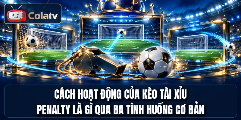 Cách hoạt động của kèo tài xỉu penalty là gì qua ba tình huống cơ bản